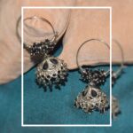 Elegant Gold-Tone Traditional Bell-Shaped Jhumka Earrings for Women