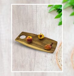 Large Wooden Chopping Board for Women – Premium Multipurpose Cutting & Serving Board with Handle