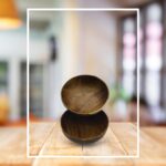 Handcrafted Wooden Bowl – Natural Acacia Wood Serving & Decorative Bowl.
