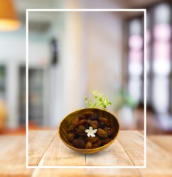 Wooden Bowl 6 – Handcrafted Natural Wood Serving Bowl for Fruits, Salads & Décor